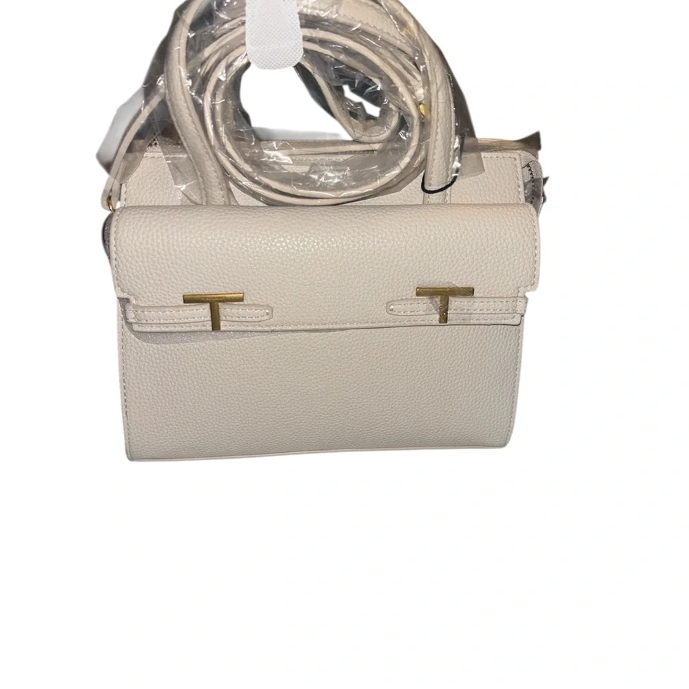 Tahari Cream Crossbody